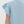 Textured Solid Ruffle Pants Set- Light Blue