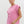 Braided Cuff Top- Pink