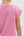 Braided Cuff Top- Pink