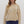 Round Neck Bow Sweater- Natural