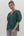 Embroidered V-Neck Top- Green