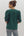 Embroidered V-Neck Top- Green
