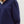 Contrast Ruffle Neck Popover Top- Navy