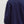 Contrast Ruffle Neck Popover Top- Navy