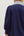Contrast Ruffle Neck Popover Top- Navy