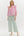 Floral Ruffle Puff Sleeve Pullover Top- Pink