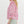 Floral Ruffle Puff Sleeve Pullover Top- Pink