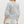 Floral Print Puff Sleeve Pullover Top- Blue
