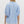 Striped Band Split Neck Top- Blue