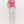 Ribbed Sleeveless Knit Sweater- Bubble Gum