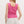 Ribbed Sleeveless Knit Sweater- Bubble Gum