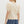 French Terry Puff Sleeve Top- Ecru