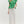 Flutter Sleeve V-Neck Pullover Peplum Top- Green