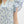 Floral Print Flutter Sleeve Pullover Top- Mint