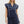 Solid Jersey Knit Short Set- Navy