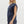 Solid Jersey Knit Short Set- Navy