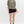 Rib Band Split Neck Top- Leopard Print