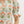 Floral Pattern Ruffle Pullover Top - Orange