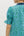 Floral Print Smock Puff Sleeve Top- Navy