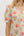 Floral Print Puff Sleeve Pullover Top- Cream