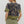 Floral Print Pullover Top- Black