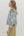 Multi-Print Ruffle Top- Blue