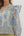 Multi-Print Ruffle Top- Blue