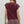 Solid Crew Neck Pullover Top- Merlot
