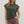 Solid Crew Neck Pullover Top- Forest