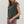 Solid Crew Neck Pullover Top- Forest