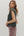 Solid Crew Neck Pullover Top- Forest