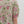 Floral Print Puff Sleeve Button-Down Top- Pink