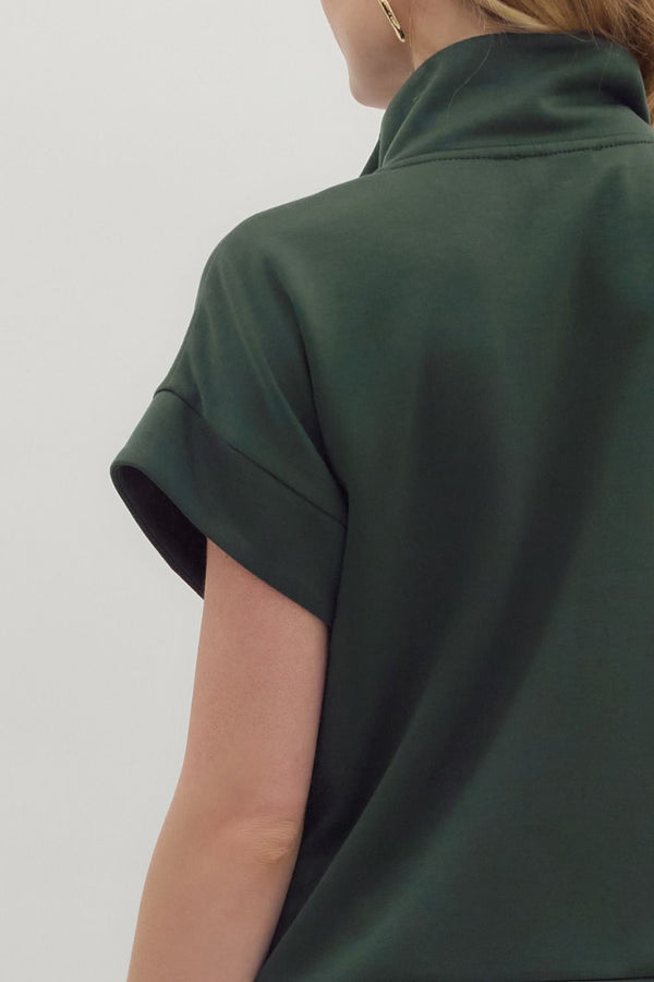 Solid Short Set- Forest