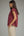 Solid Scallop Top- Wine