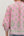 Botanical Print Ruffle Top- Pink