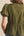 Solid Eyelet Puff Sleeve Top- Olive