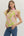 Floral Print Ruffle Sleeve Top- Apple Green