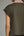 Half Zip Solid Skirt Set- Olive