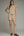 Gingham Scalloped Short Set- Camel