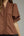 Puff Sleeve Top- Brown