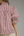 Stripe ¾ Puff Sleeve Top- Plum