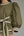 Solid ¾ Puff Sleeve Top- Olive