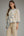 Solid ¾ Puff Sleeve Top- Ecru