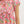 Floral Print Puff Sleeve Top - Red