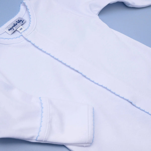 Essentials White Converter with Blue Trim