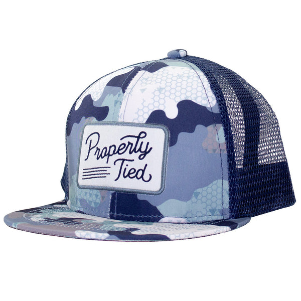 Sportsman Trucker Hat Delta Backwater Camo