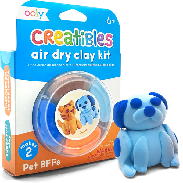 Air Dry Clay BFFs Kit- Pet Pals (Set of 4 Color)