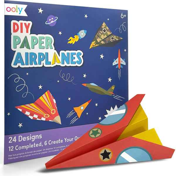 DIY Paper Airplanes- Set of 24 Designs