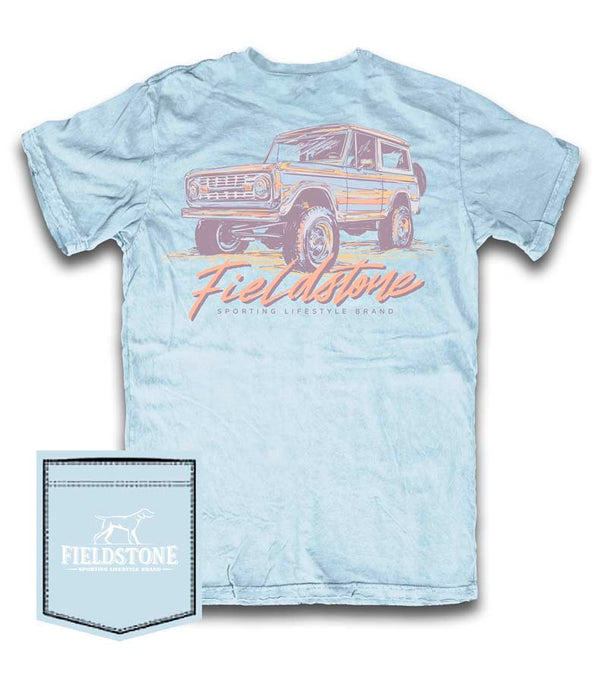 Youth Neon Bronco- Chambray