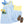 Harper Dress- Blue Stripe with Yellow